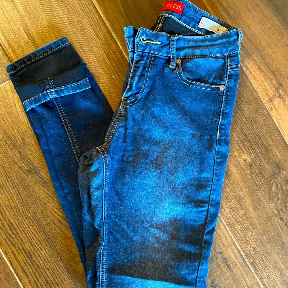 Guess high waisted jeans